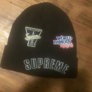 Slightly used Supreme beanie